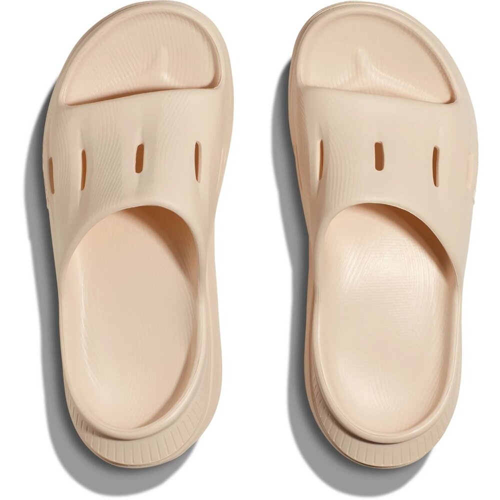 Hoka Ora Recovery Slides 3 Comfort Sandals US Men's 12 / Women's 14, Vanilla, NE